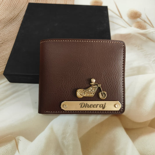 Personalized Faux Leather Nexon Men’s Wallet