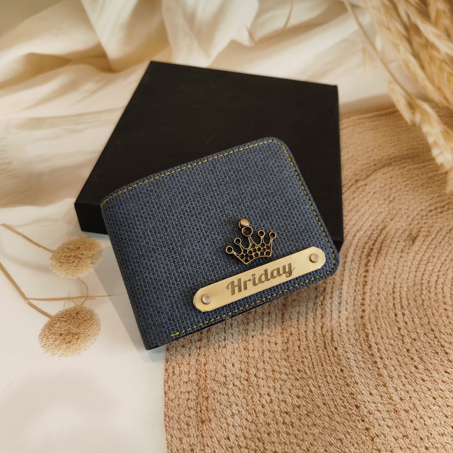 Personalised Denim Wallet Combo For Men’s