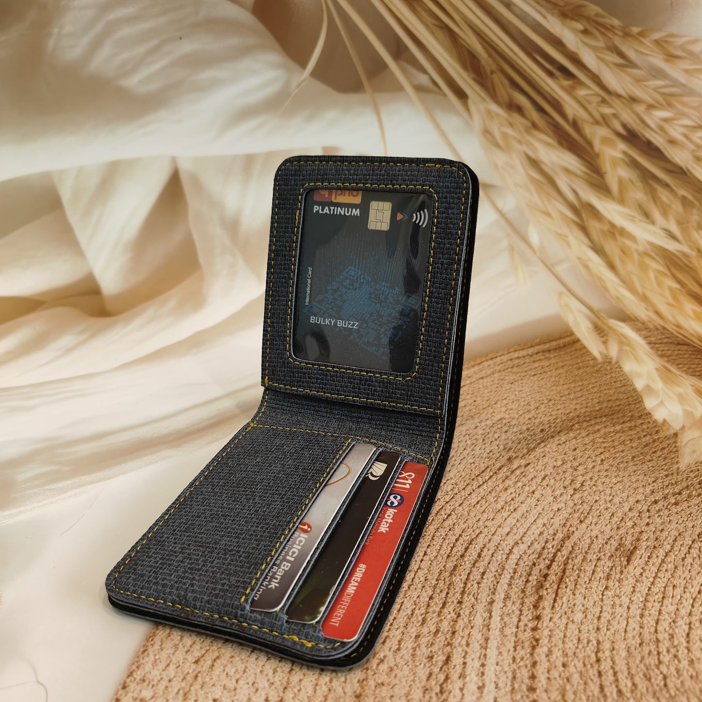 Personalised Denim Wallet Combo For Men’s