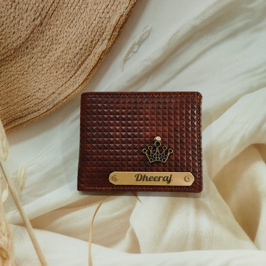 Personalized Turbo Leather Wallet