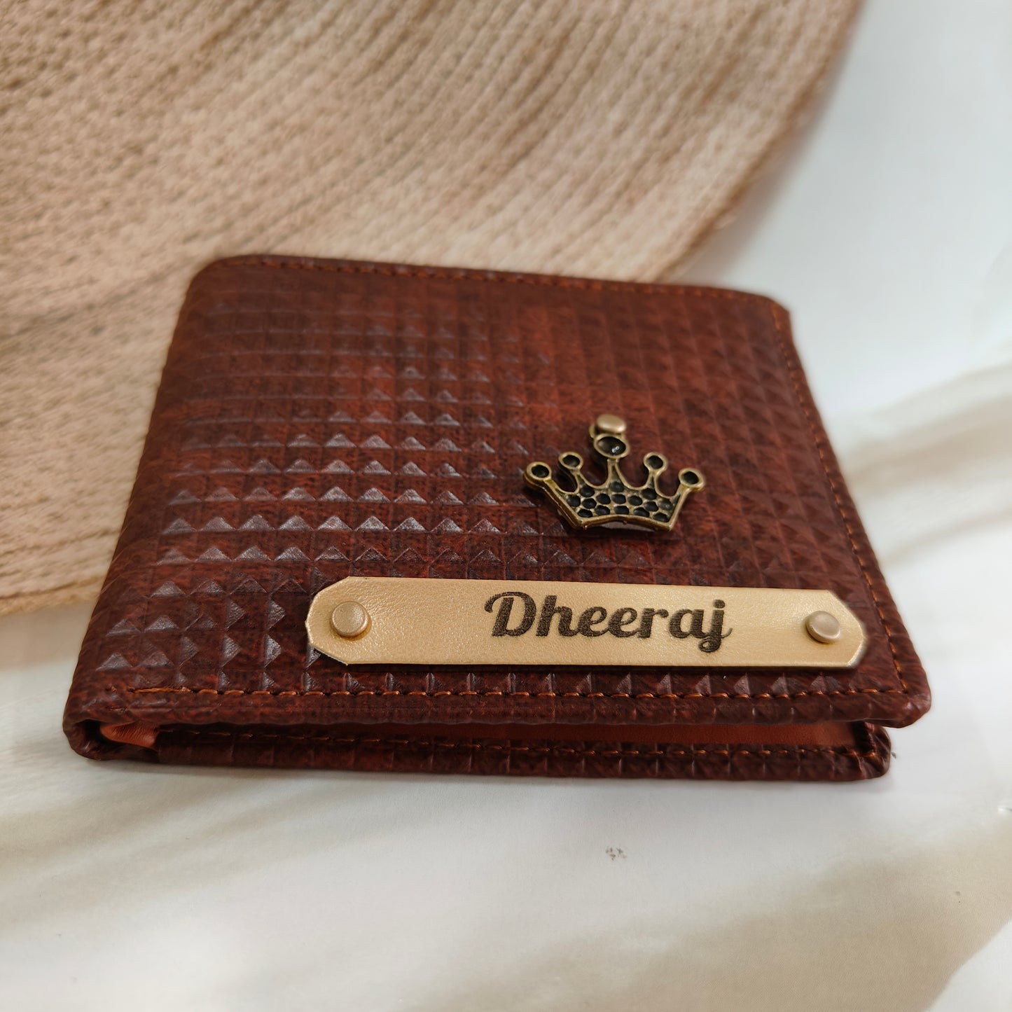 Personalized Turbo Leather Wallet