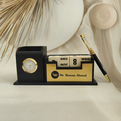 Personalized Pen Stand with Customise Pen