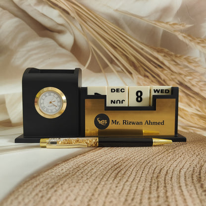 Personalized Pen Stand with Customise Pen