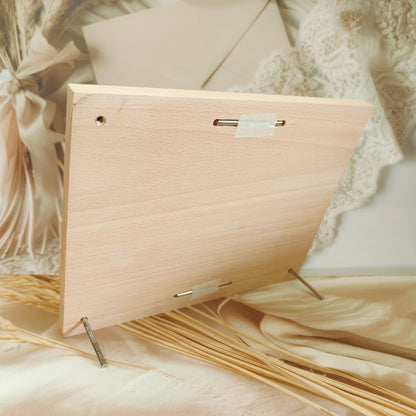 Personalized Engraved Wooden Photo Frame For Colleague | Corporate Gifting