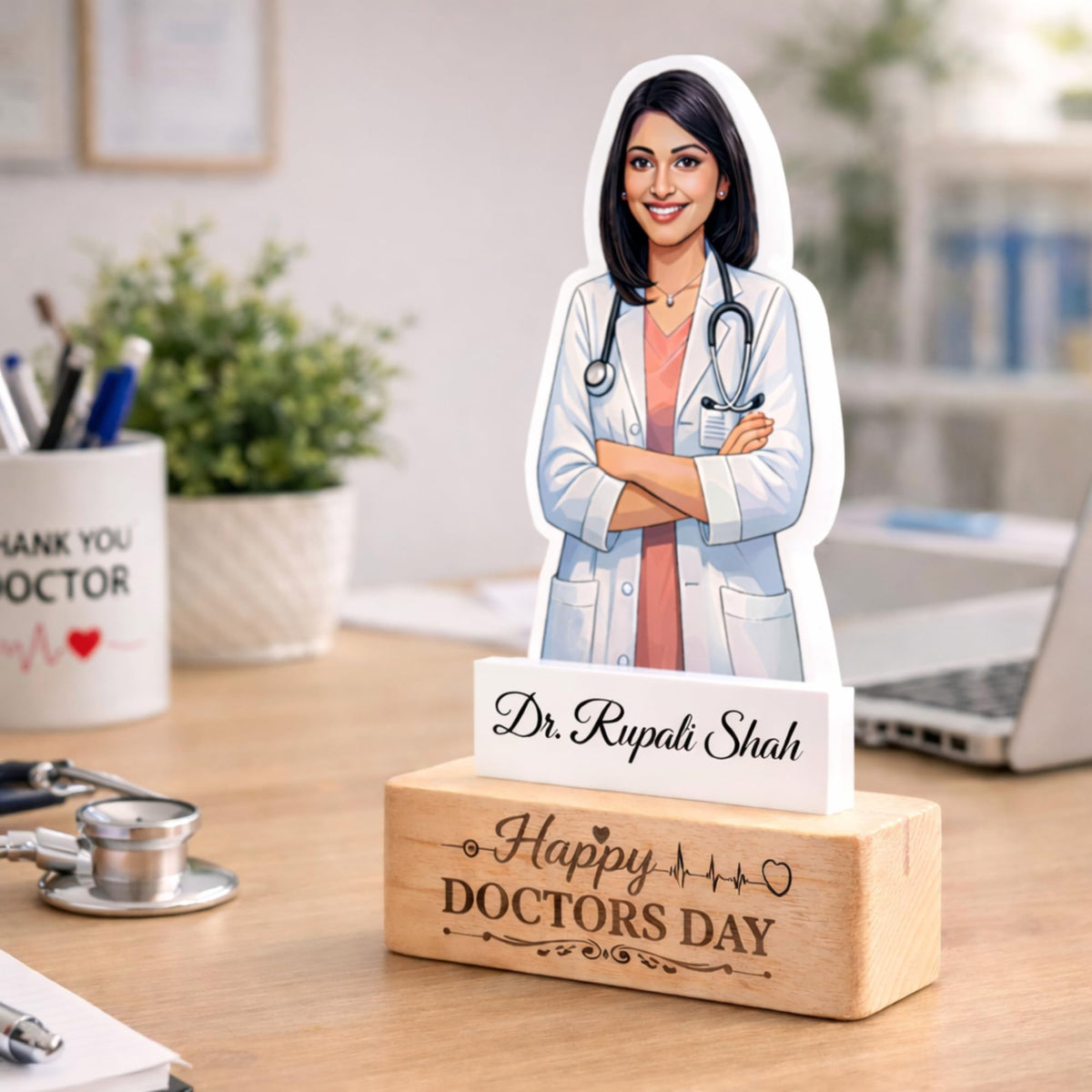 Premium Personalised Doctor Caricature Gift