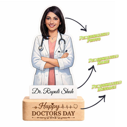 Premium Personalised Doctor Caricature Gift