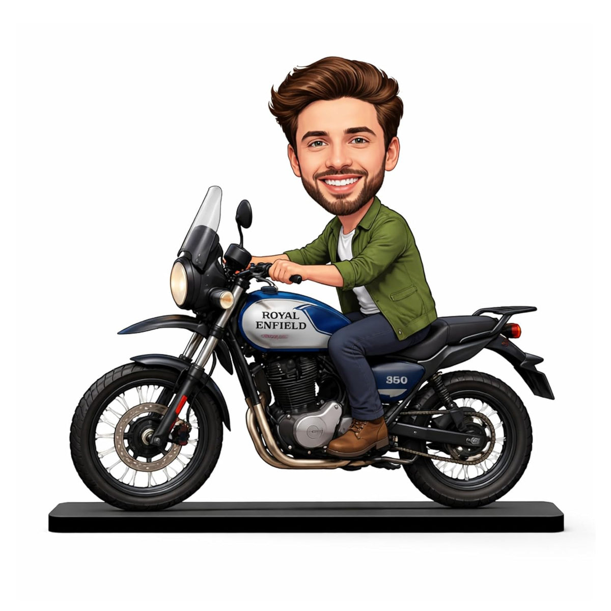 Personalised Bike Rider Caricature Gift