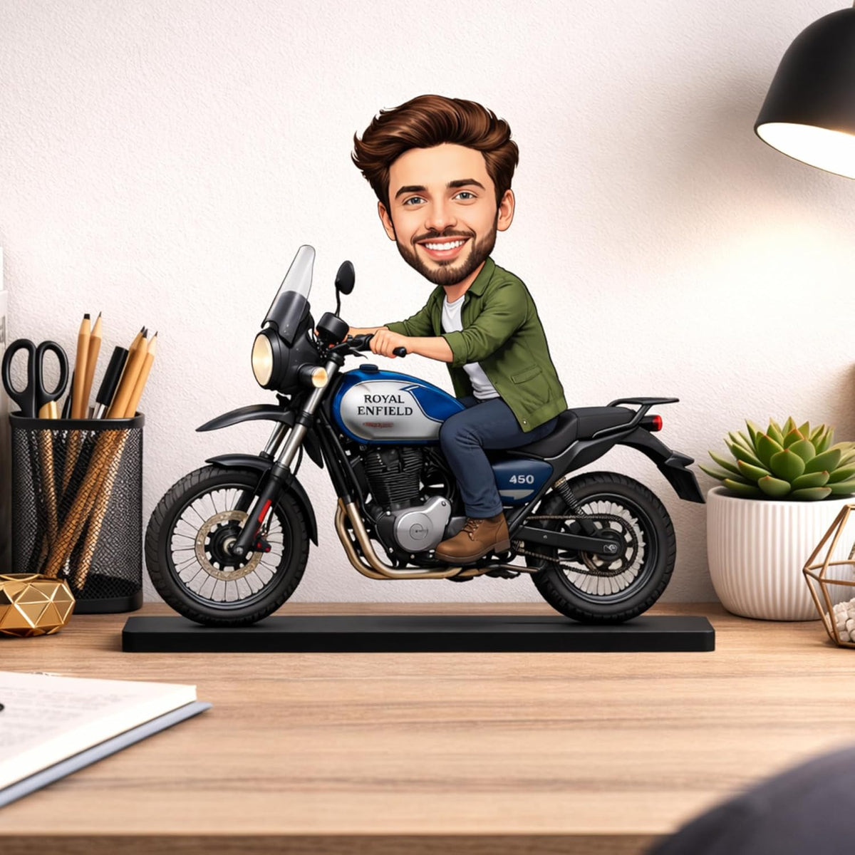 Personalised Bike Rider Caricature Gift