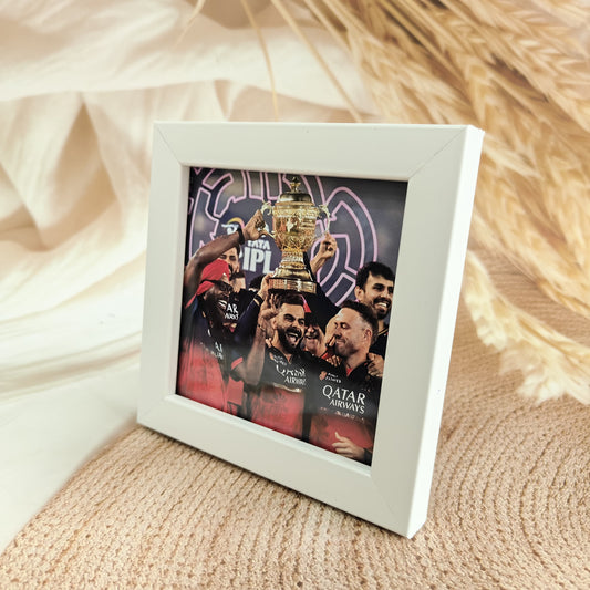 Customised Photo Frame with Printed Photo, Square photo Frame Best Gift for Bestfriend