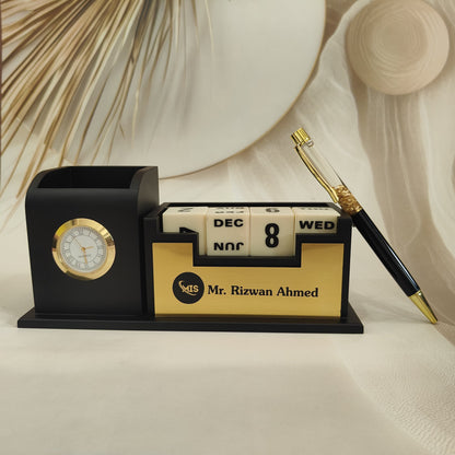 Personalized Pen Stand with Customise Pen