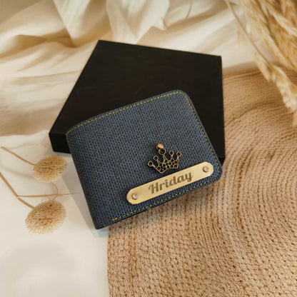 Personalized Denim Wallet For Men’s