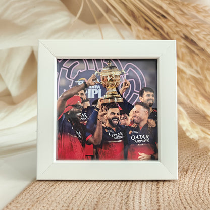 Customised Photo Frame with Printed Photo, Square photo Frame Best Gift for Bestfriend