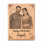 Personalised Wooden Engraved Photo Frame Gift Idea