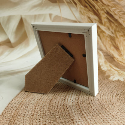 Customised Photo Frame with Printed Photo, Square photo Frame