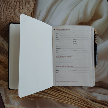 Personalised Corporate Diary And Pen Combo