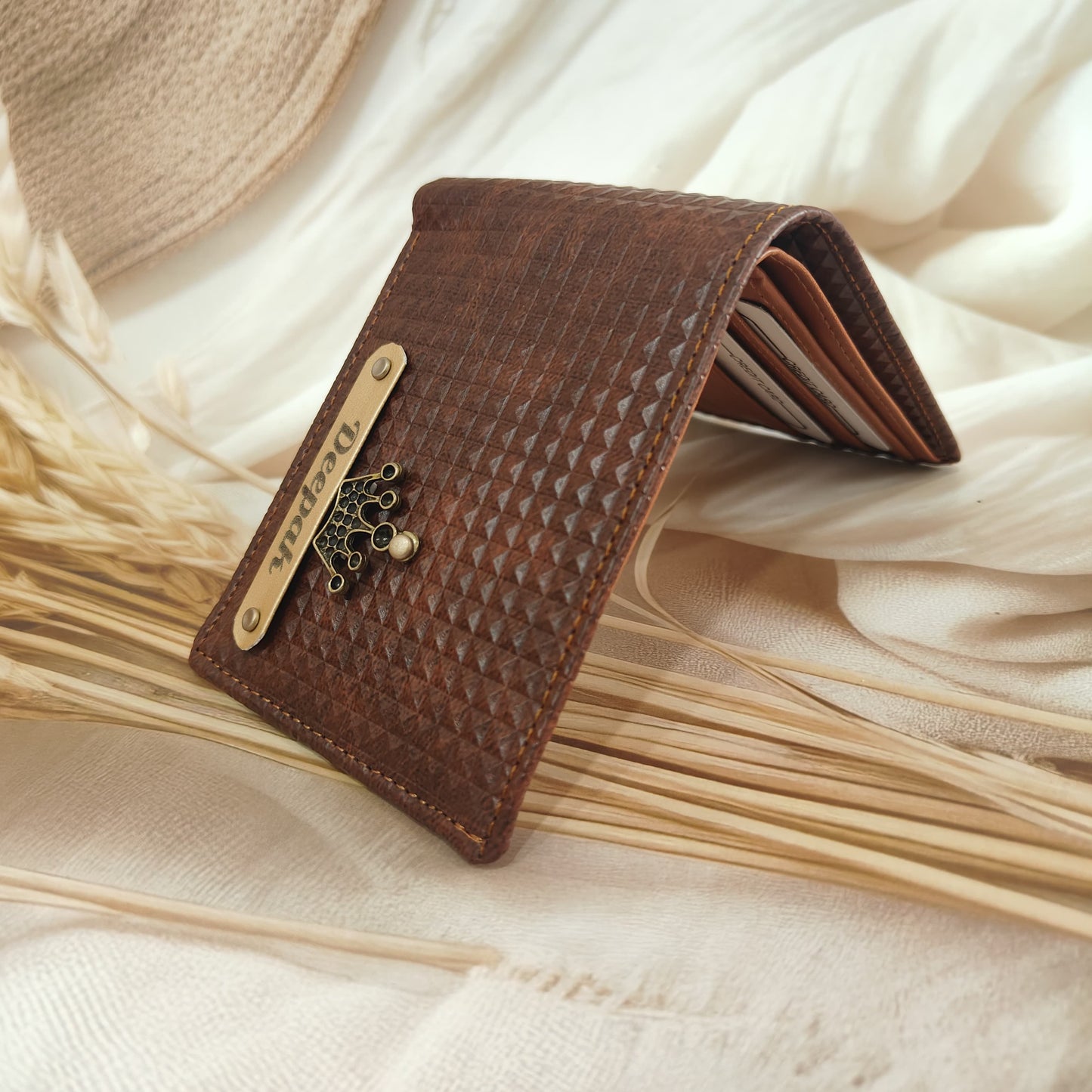 Personalized Turbo Leather Wallet