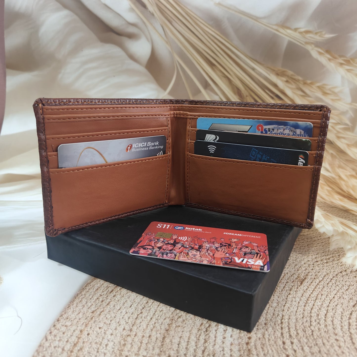 Personalized Turbo Leather Wallet