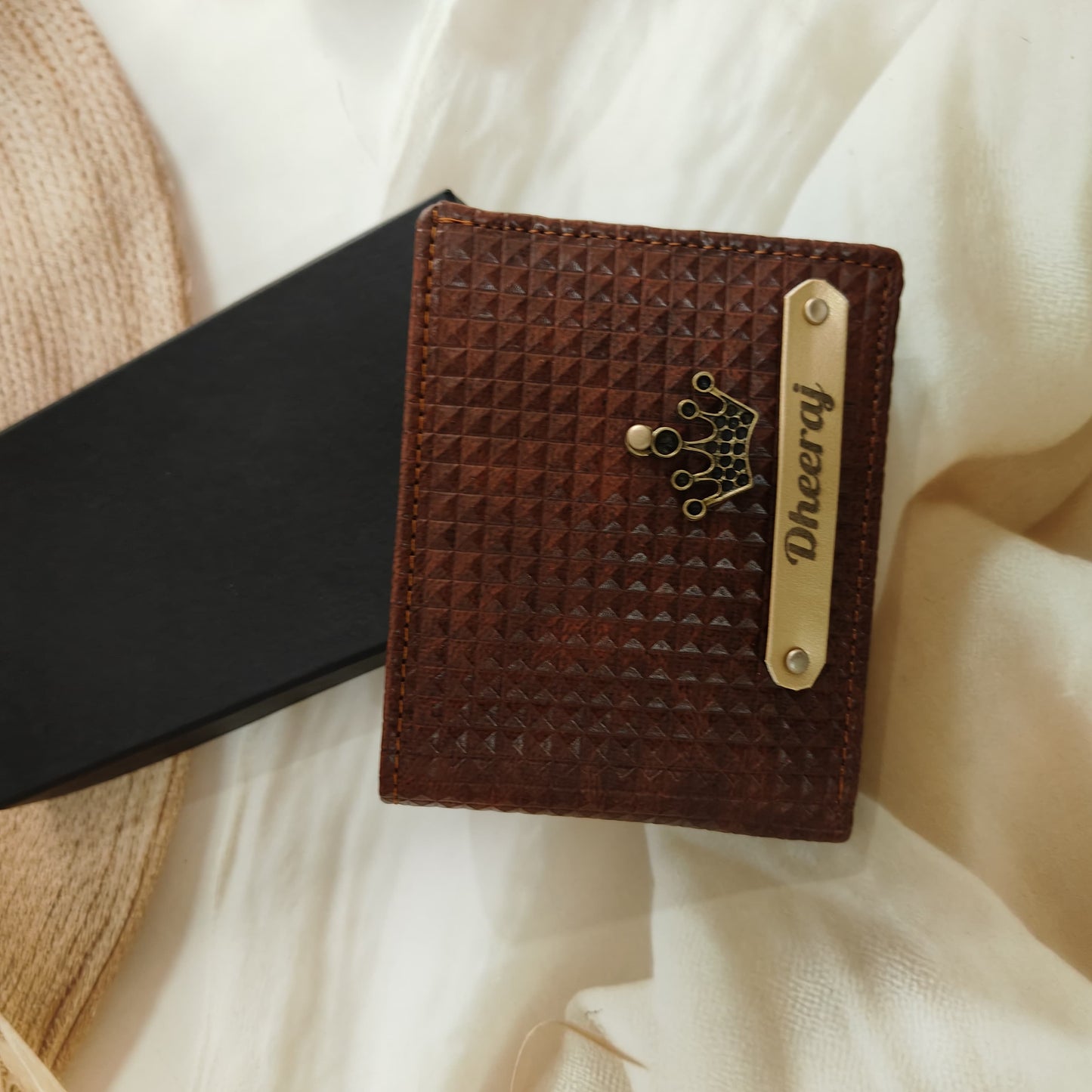 Personalized Turbo Leather Wallet