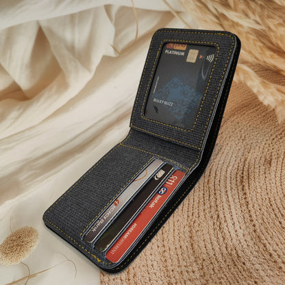 Personalised Denim Wallet Combo For Men’s
