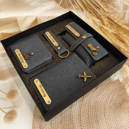 Personalised Denim Wallet Combo For Men’s