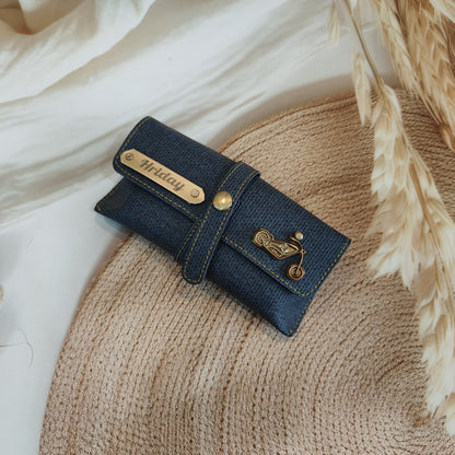 Personalised Denim Wallet Combo For Men’s