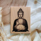 Personalized Engraved Buddha Wooden Plaque Decor