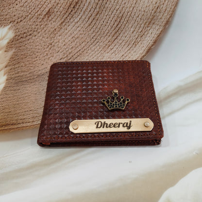 Personalized Turbo Leather Wallet