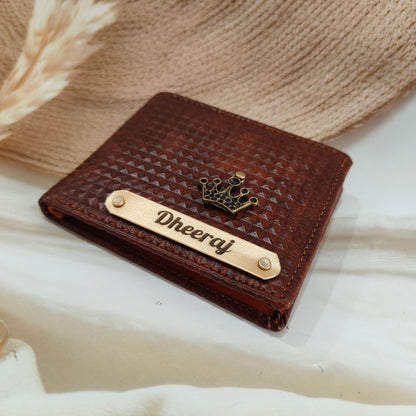 Personalized Turbo Leather Wallet