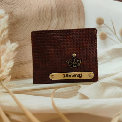 Personalized Turbo Leather Wallet