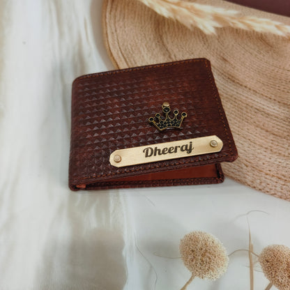 Personalized Turbo Leather Wallet