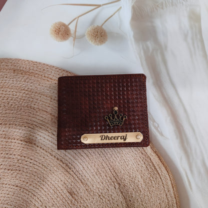 Personalized Turbo Leather Wallet