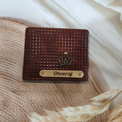 Personalized Turbo Leather Wallet
