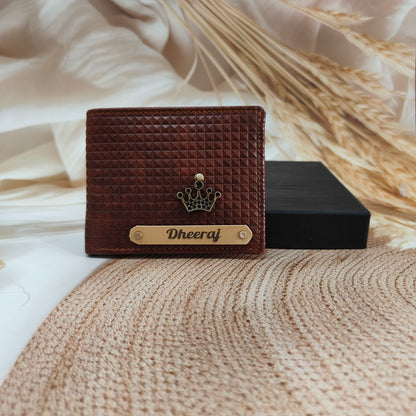 Personalized Turbo Leather Wallet