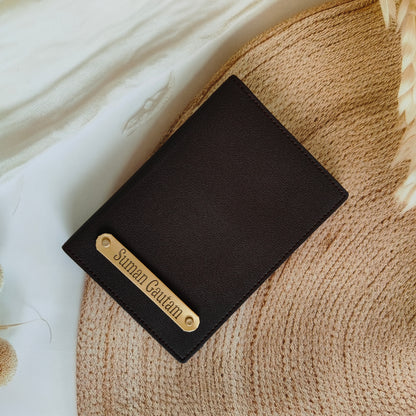 Personalised Premium Imported Leather Women's Clutch (Wallet) Combo