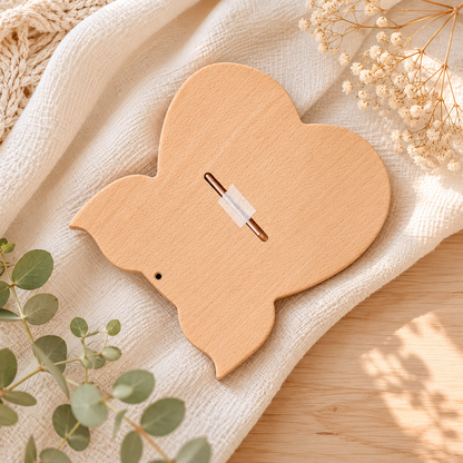 Customised Wooden Photo Engraving Heart Plaque
