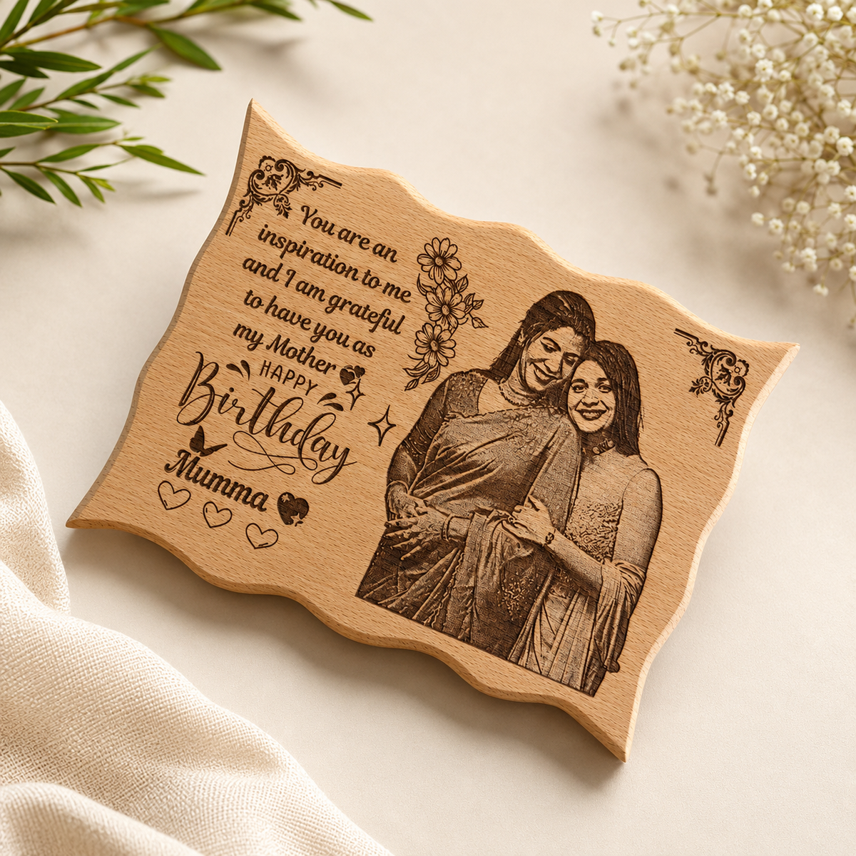 Personalized Wooden Mother’s Day Gift for Mom!